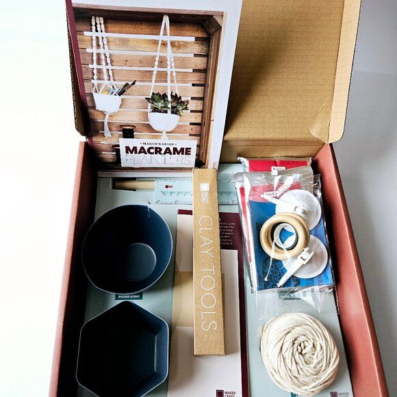 NEW KiwiCo | Macrame Planters - Picture 3 of 8